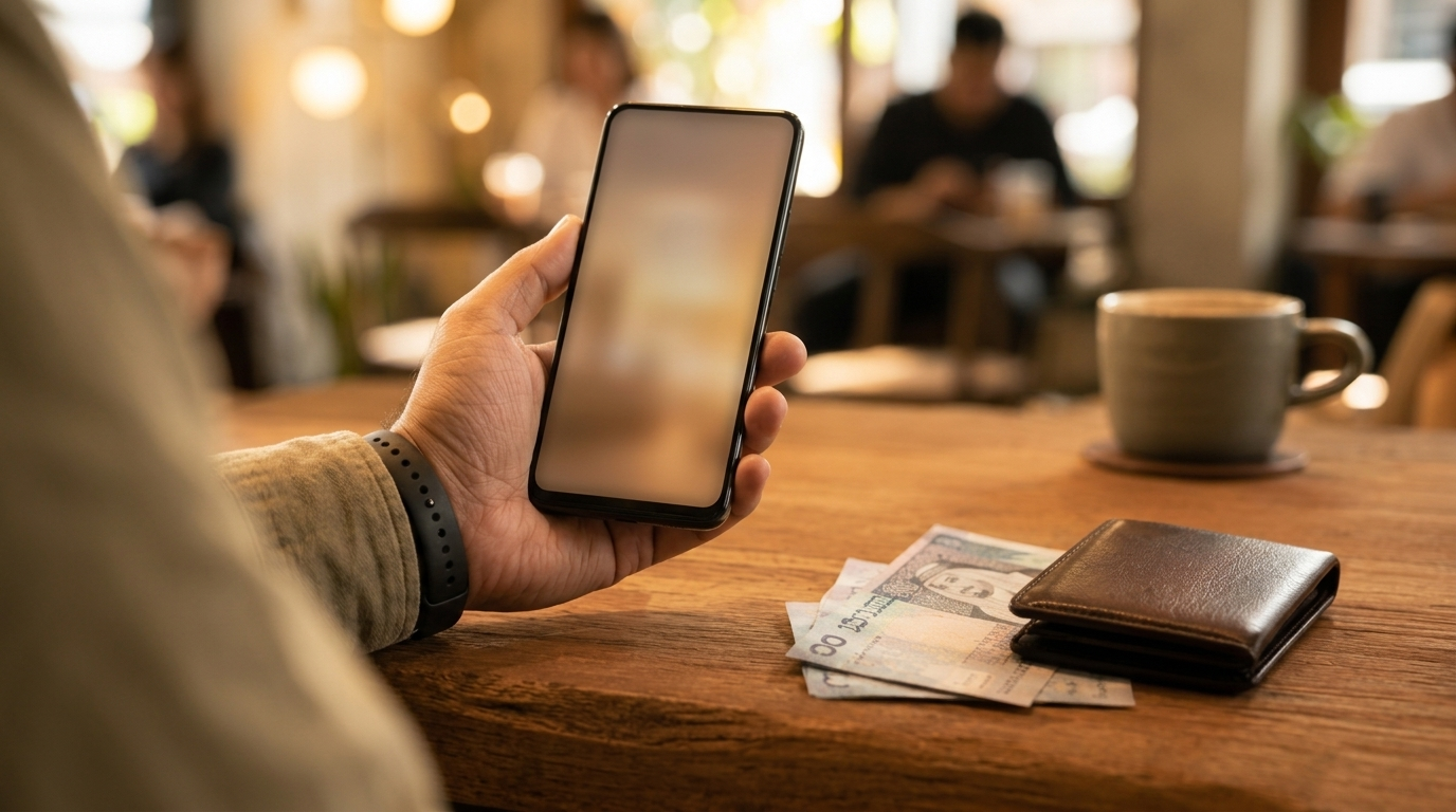 Umre yolculuğunda telefon ve harcama planlaması.